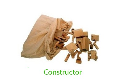 Wooden constructor